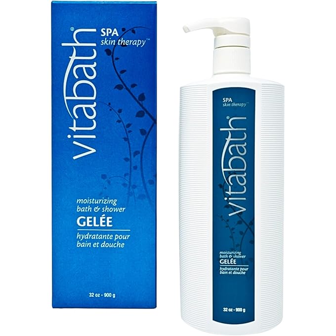 Vitabath Spa Skin Therapy Bath & Shower Gelee Moisturizing Body Cleanser - Floral Extracts & Sandalwood - 32 oz - Image 1